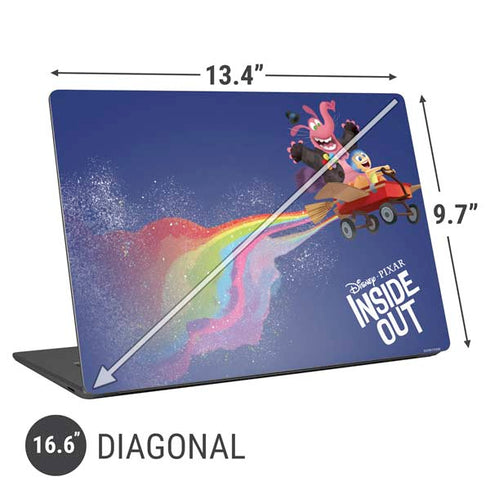 Disney Inside Out Joy and Bing Bong Universal Laptop 16.6in (13.4 x 9.7in) Skin